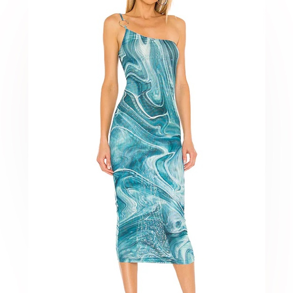 FARAI LONDON | Skye Dress in Blue